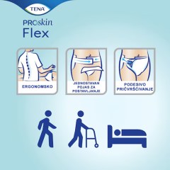 TENA Flex Super upijajuće gaćice za inkontinenciju s pojasom OMC (3)